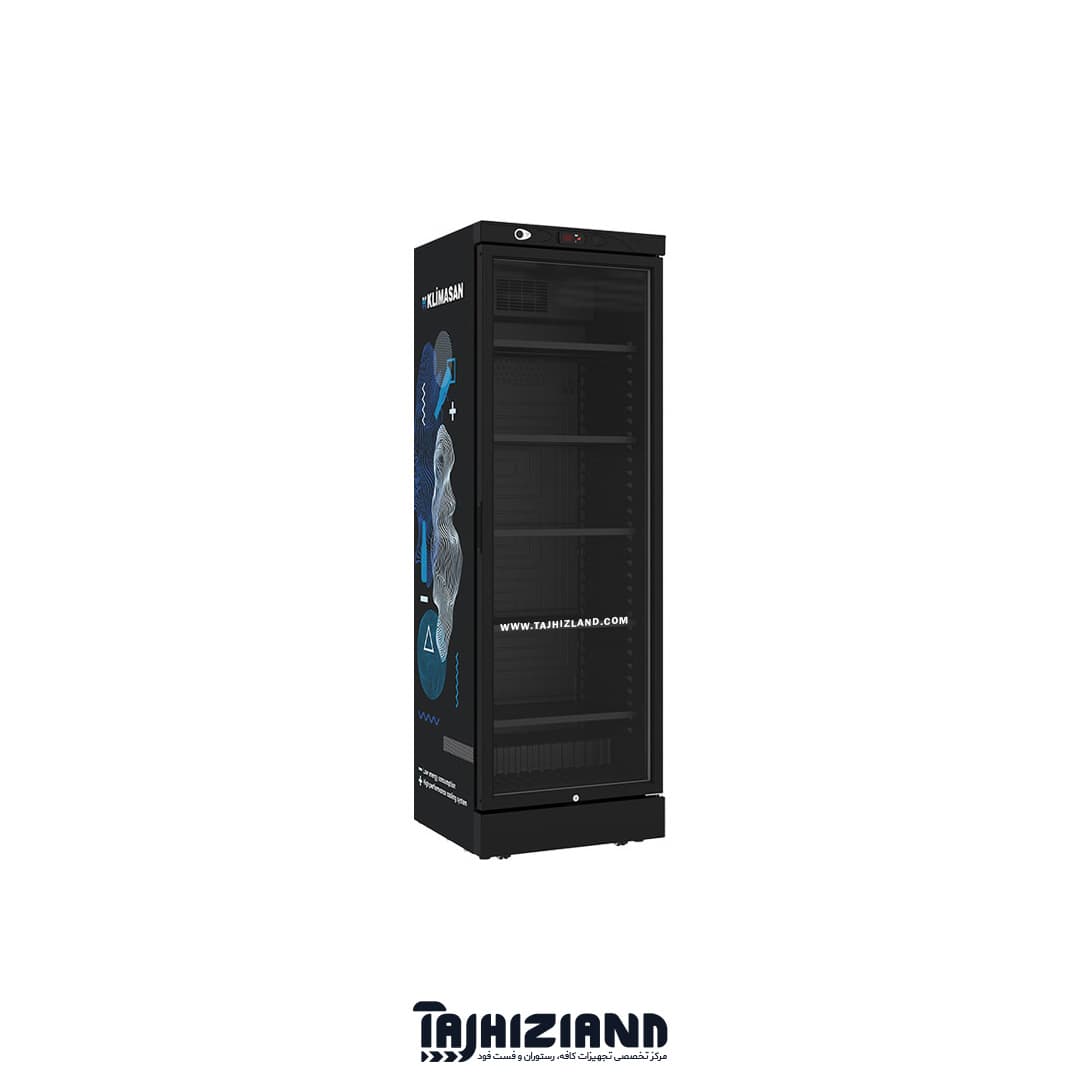 یخچال ایستاده 60 سانتی بدون تاج مشکی کلیماسان مدل D372 SCM4 BLACK