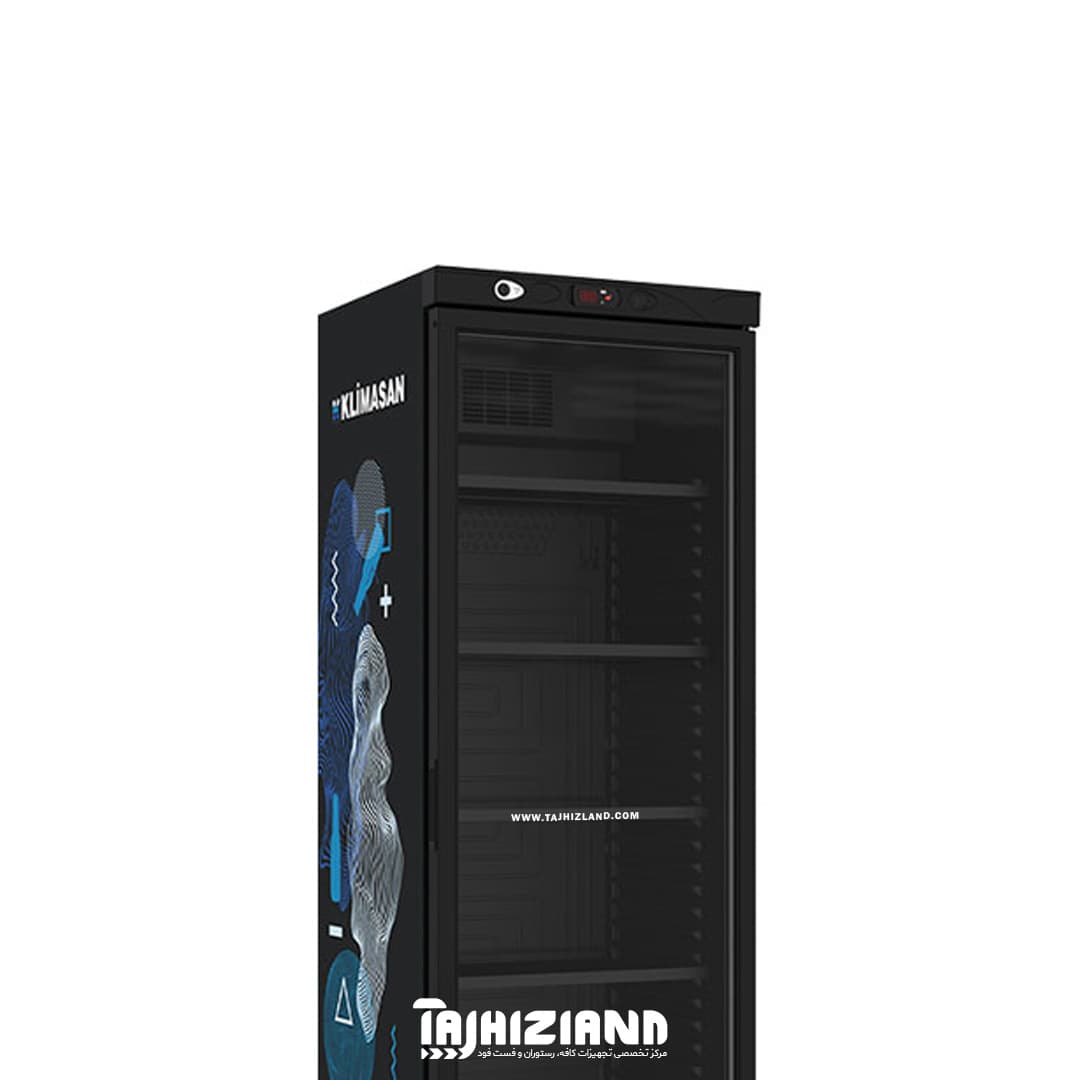 یخچال ایستاده 60 سانتی بدون تاج مشکی کلیماسان مدل D372 SCM4 BLACK